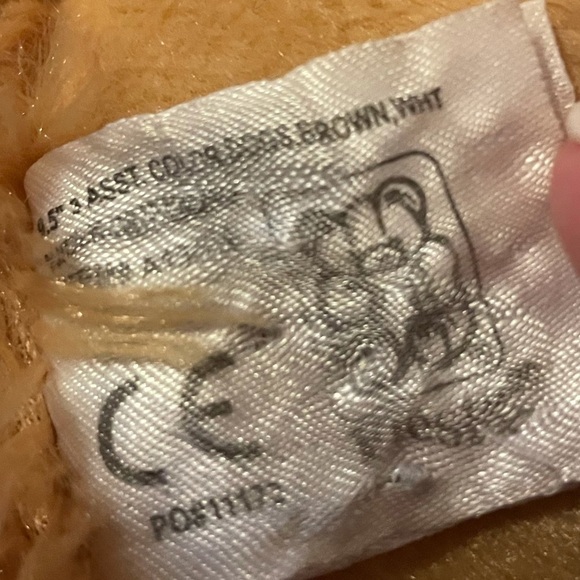 Fiesta White Tan Snuggly Soft Puppy Dog Plush - Picture 11 of 14